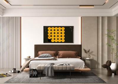 现代卧室3D模型下载